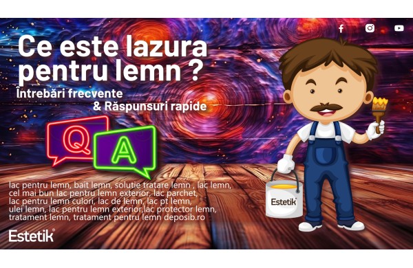 Q&A: Ce Este Lazura Pentru Lemn și De Ce Este Alegerea Ideală pentru Proiectele Tale?