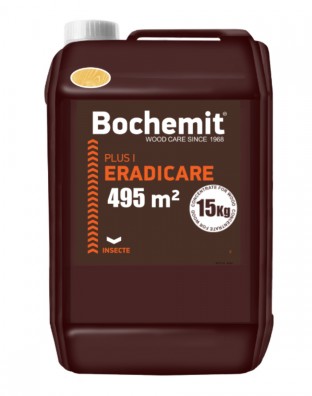 Solutie eradicare insecte lemn atacat Bochemit Plus I 15Kg, transparent, concentrat, 495m2