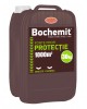 Solutie protectie lemn in contact cu solul sau apa Bochemit Forte Profi 30Kg, maro, concentrat, 1000m2, anti insecte si ciuperci. Uz industrial.