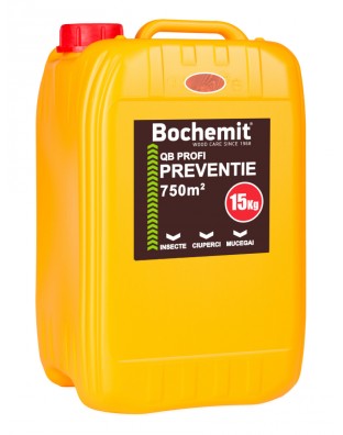 Solutie protectie preventiva lemn Bochemit QB Profi 15Kg, maro, concentrat, 750m2, anti insecte, ciuperci si mucegai. Uz Industrial.