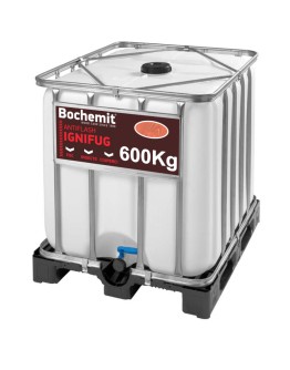 Solutie ignifugare lemn Bochemit Antiflash 600Kg, maro, concentrat, clasa B-s1,d0, clasa C-s1,d0, protectie insecte si ciuperci