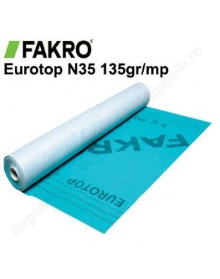 Folie difuzie acoperis anticondens Fakro Eurotop N35 135gr/mp