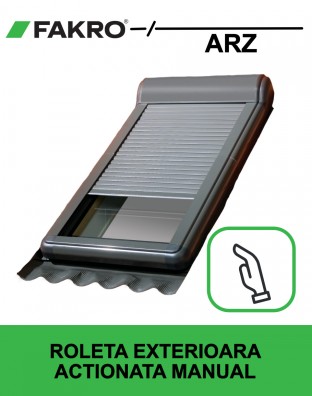 Rolete exterioare Fakro ARZ-H manuale aluminiu