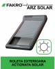 Fakro ARZ-Solar roleta exterioara aluminiu actionata solar