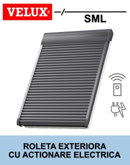 Roleta exterioara Velux SML - actionare electrica