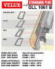 Fereastra mansarda Velux GLL 1061B cu rama de etansare, lemn de pin, 3 sticle, maner jos