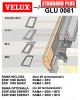 Fereastra mansarda Velux GLU 0061 cu rama de etansare, poliuretan, 3 sticle